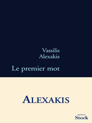 cover image of Le premier mot